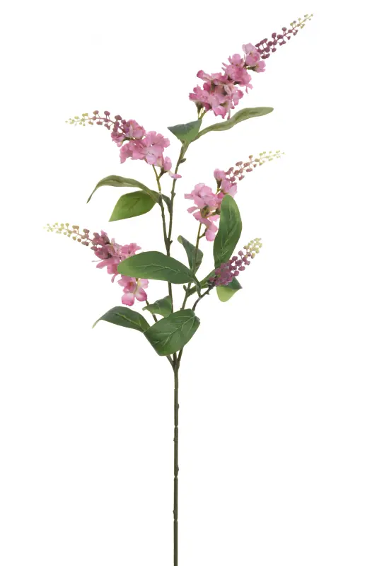 Kunstig lupin stilk pink - L: 95 cm.