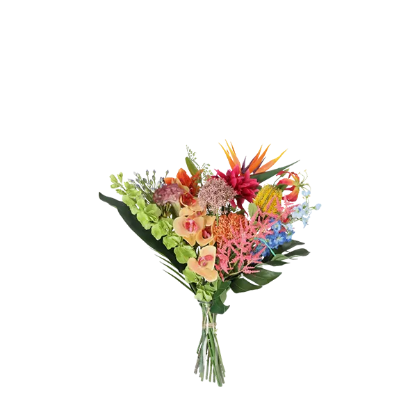 Kunstig buket med vildeblomster,