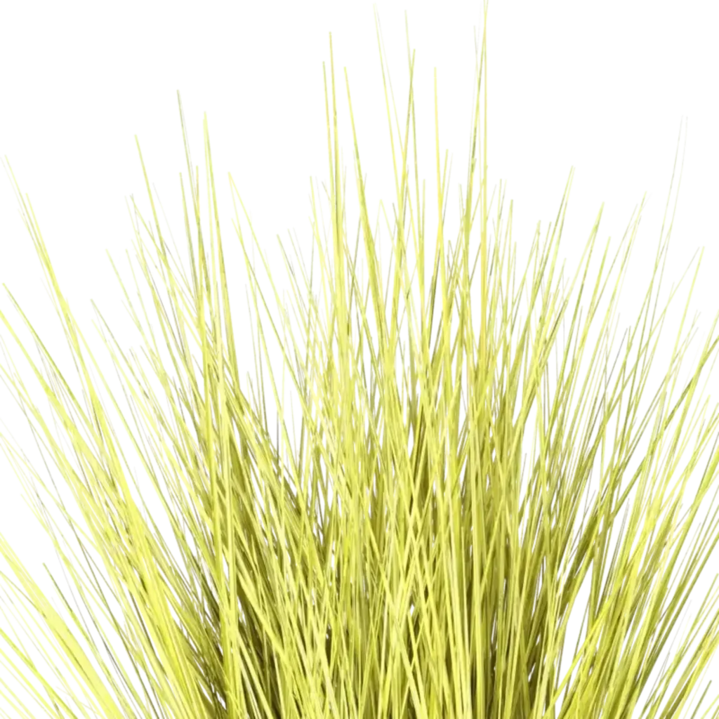 Closeup af Kunstig Miscanthus græs H: 85 cm.