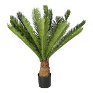 Kunstig Cycas palme H: 110 cm.