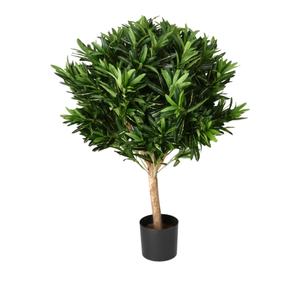 Kunstig Croton kugle H: 100 cm.