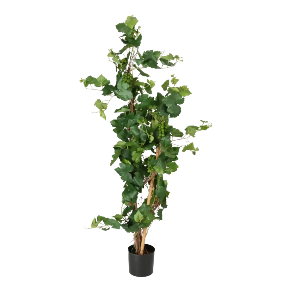 Kunstig Vin på naturstamme H: 130 cm.
