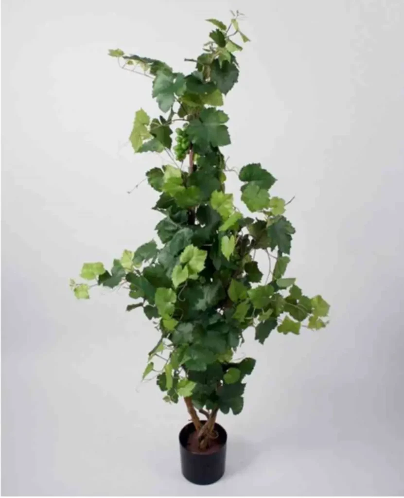 Kunstig Vin på naturstamme H: 130 cm.