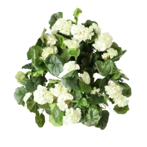 Kunstig Pelargonie hængeplante L: 65 cm.