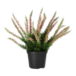 Kunstig lyng plante lyslilla H: 25 cm.
