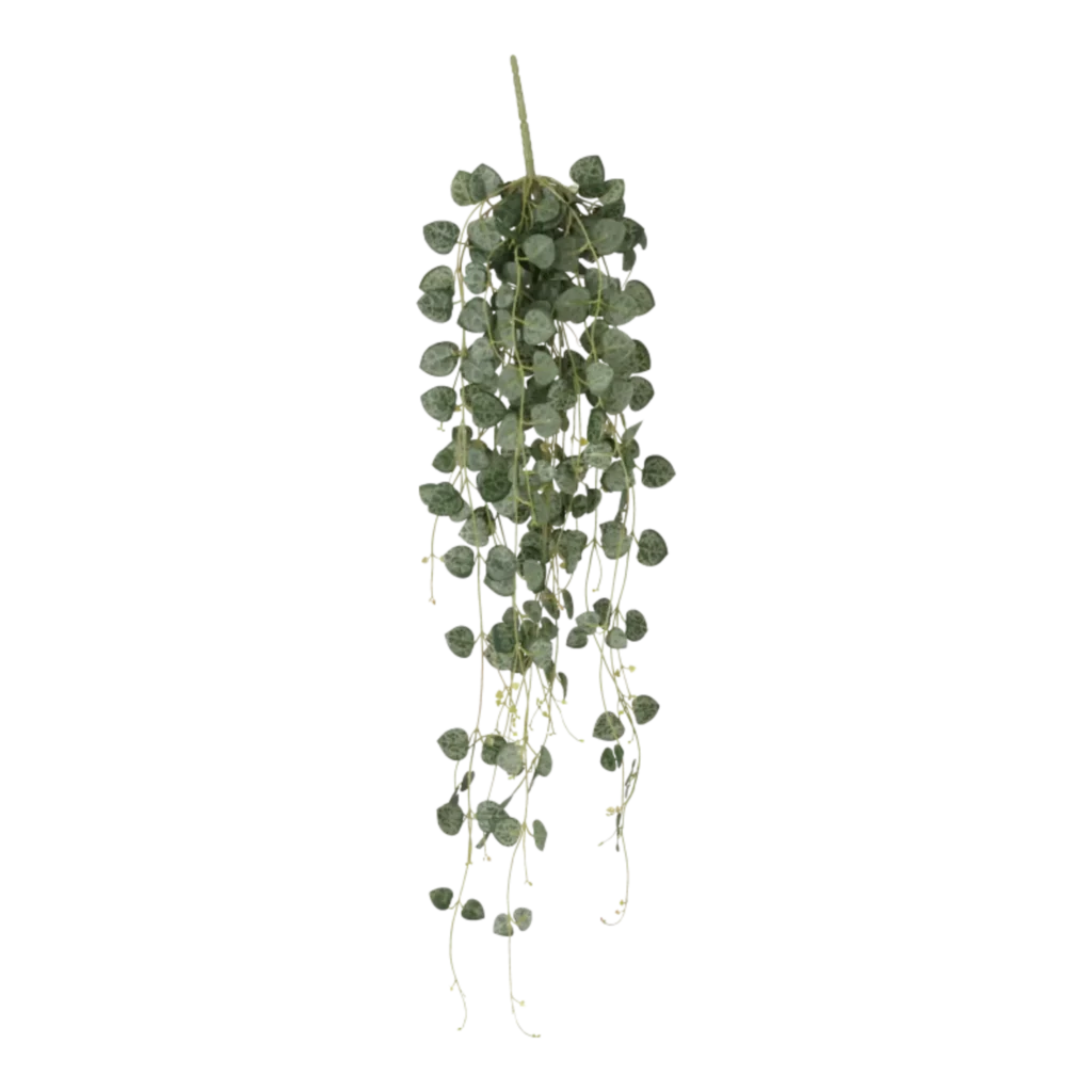 Kunstig hjerteranke mørk grøn - L: 50 cm.