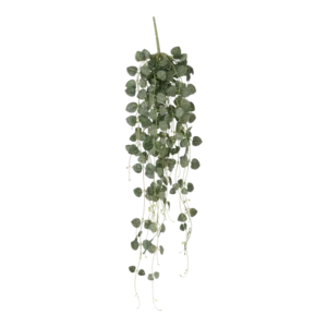 Kunstig hjerteranke mørk grøn - L: 50 cm.