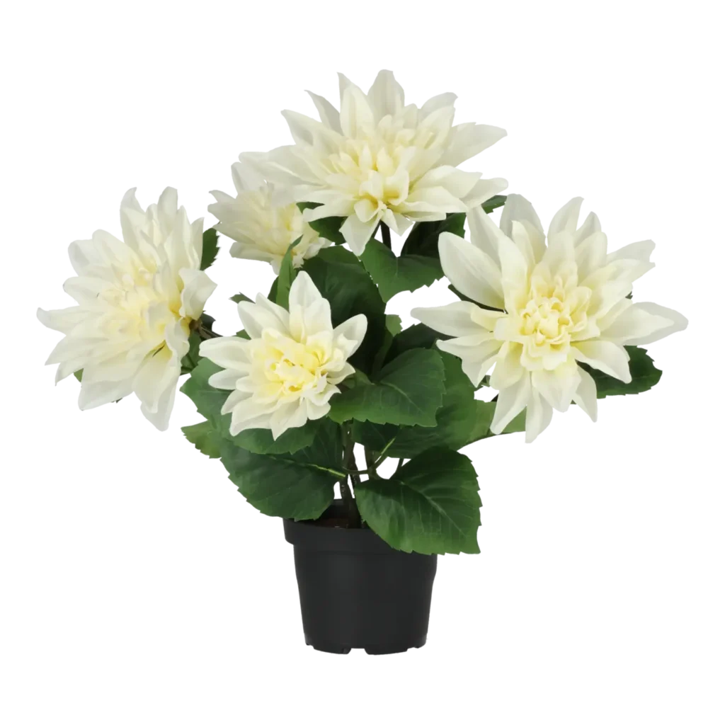Kunstig Dahlia H: 30 cm.