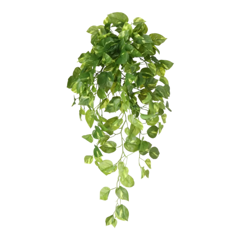 Kunstig Pothos hængeplante L: 85 cm.