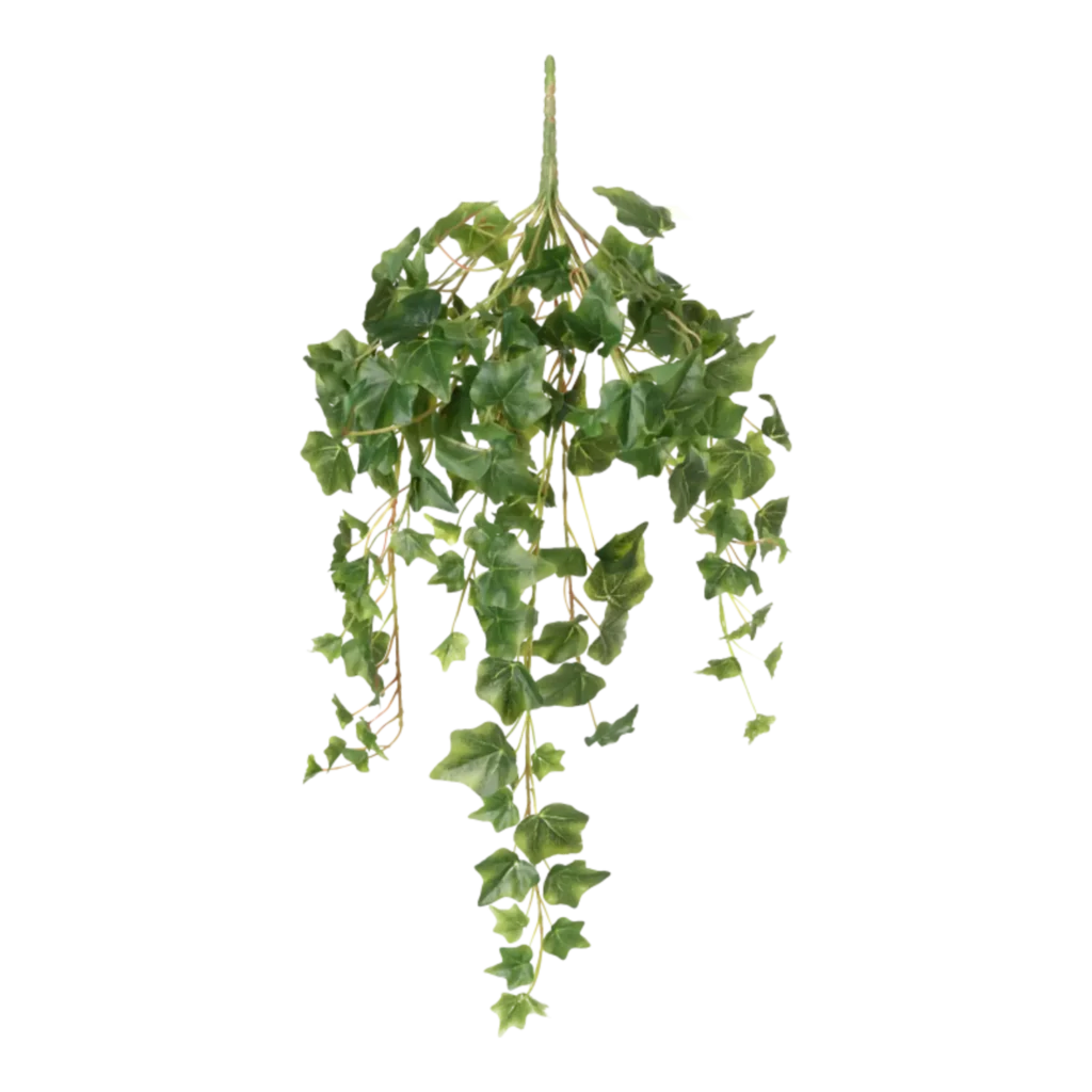 Kunstig efeu hængeplante - L: 70 cm.