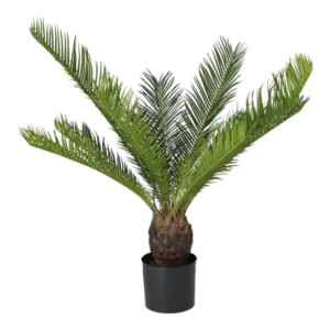Kunstig Cycas palme H: 65 cm.