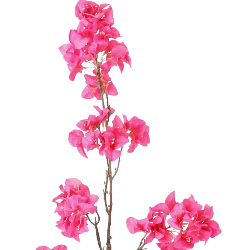 Closeup af Kunstig Bougainvillea Spray L: 136 cm.