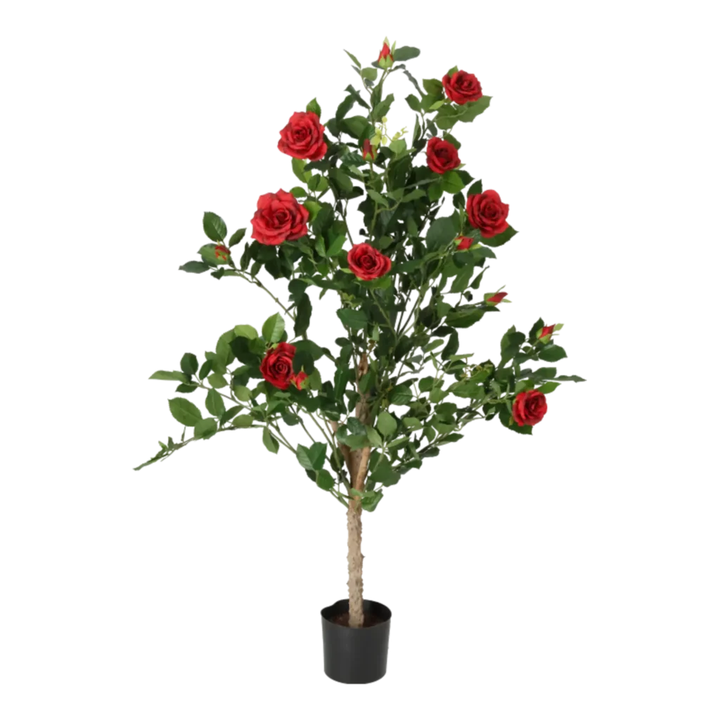 Kunstig Rosentræ H: 120 cm.