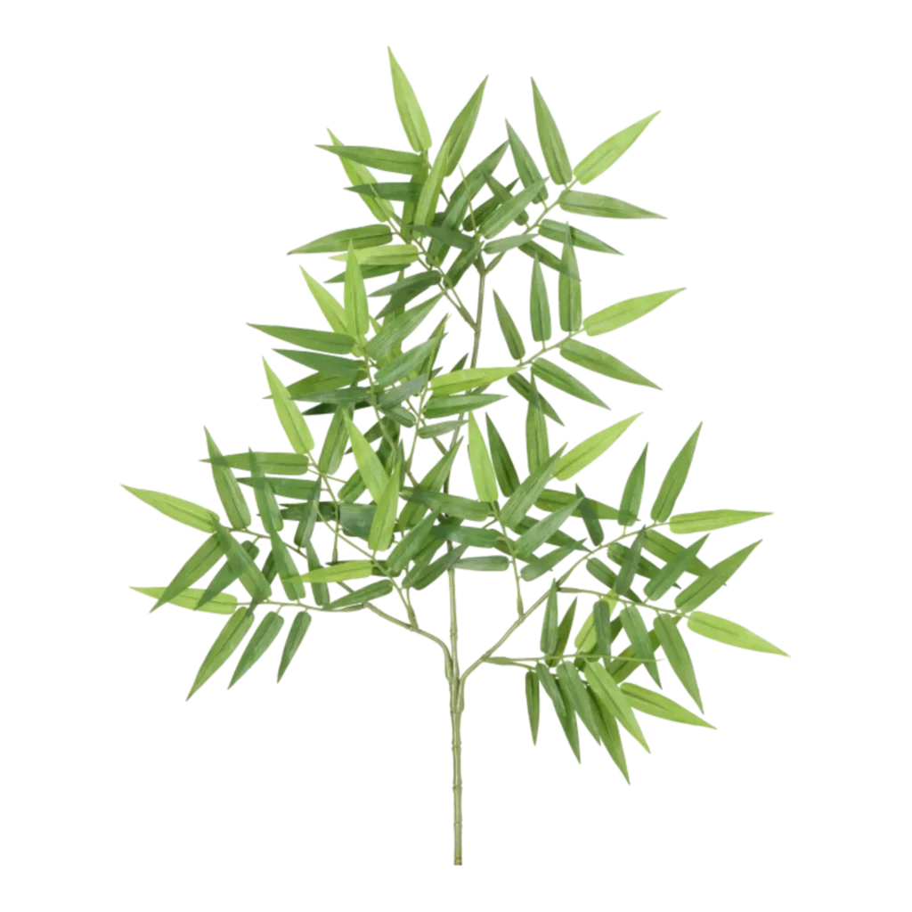 Kunstig bambus stilk - L: 56 cm.