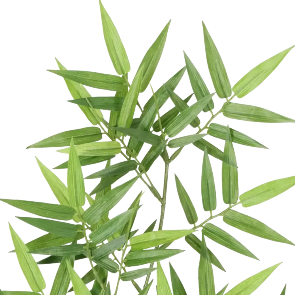 Closeup af Kunstig bambus stilk L: 56 cm.