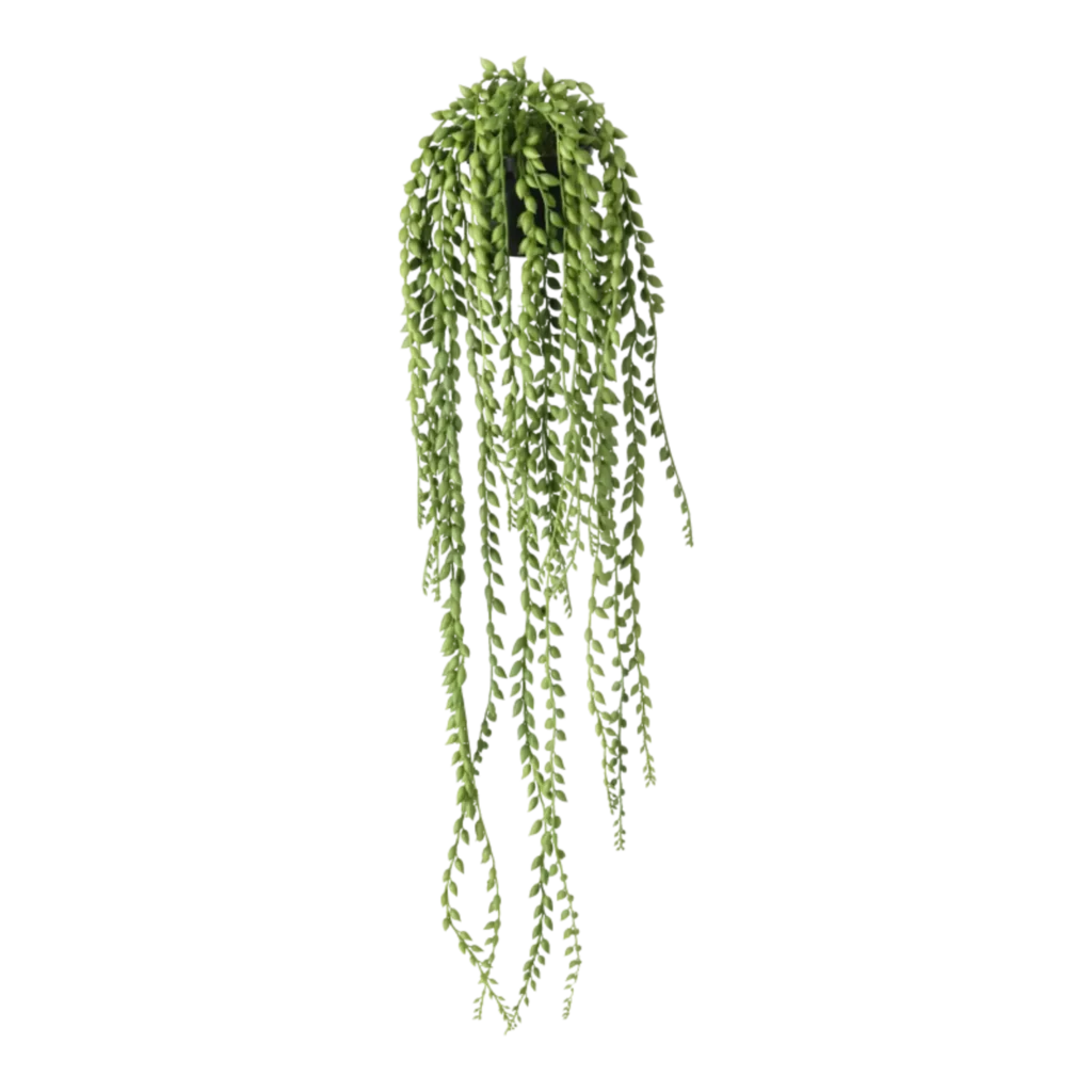 Kunstig Senecio hængeplante L: 90 cm.
