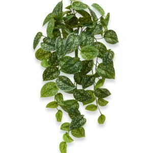 Kunstig scindapsus hængeplante - L: 60 cm.