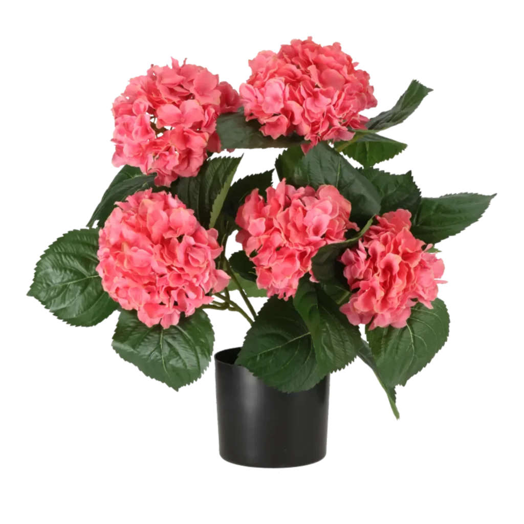 Kunstig Hortensia H: 41 cm.