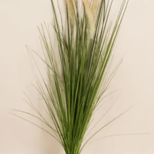 Kunstig ornamental græs stilk - L: 90 cm.