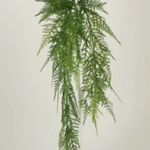 Kunstig bregne hængeplante - L: 58 cm.
