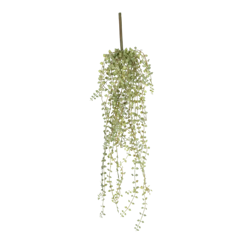 Kunstig hængeplante mini blad L: 65 cm.