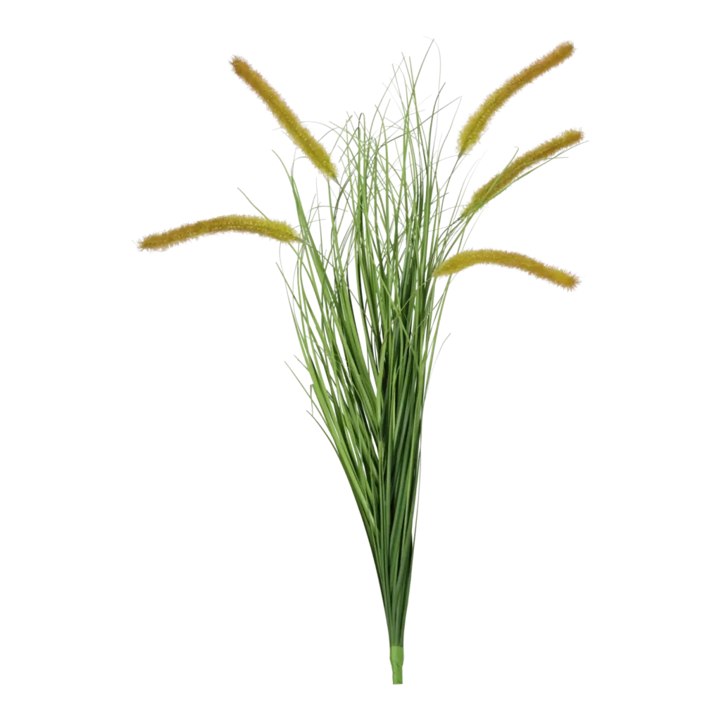 Kunstig ornamental græs stilk - L: 80 CM.