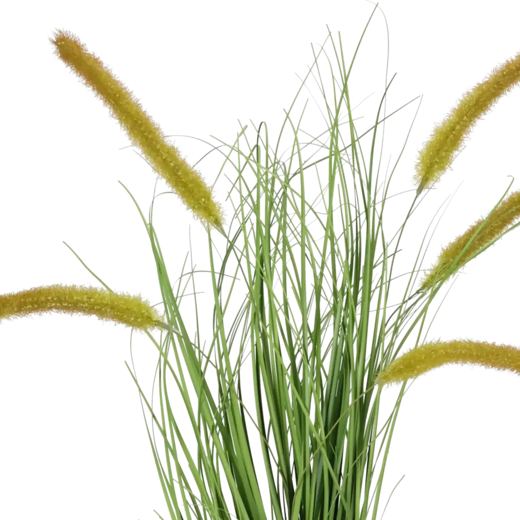 Closeup af Kunstig Ornamental græs L: 80 CM.