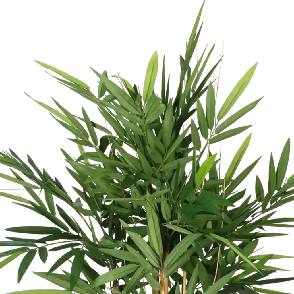 Closeup af Kunstig Bambus H: 115 cm.