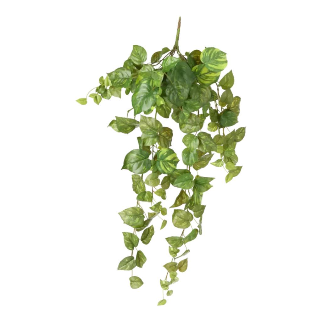Kunstig Pothos hængeplante L : 90 cm.