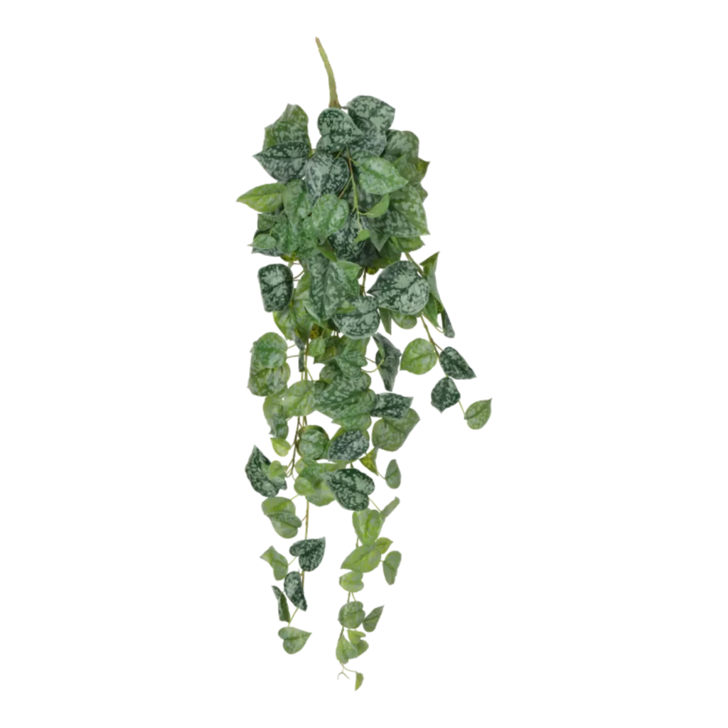 Kunstig Scindapsus hængeplante L: 90 cm.