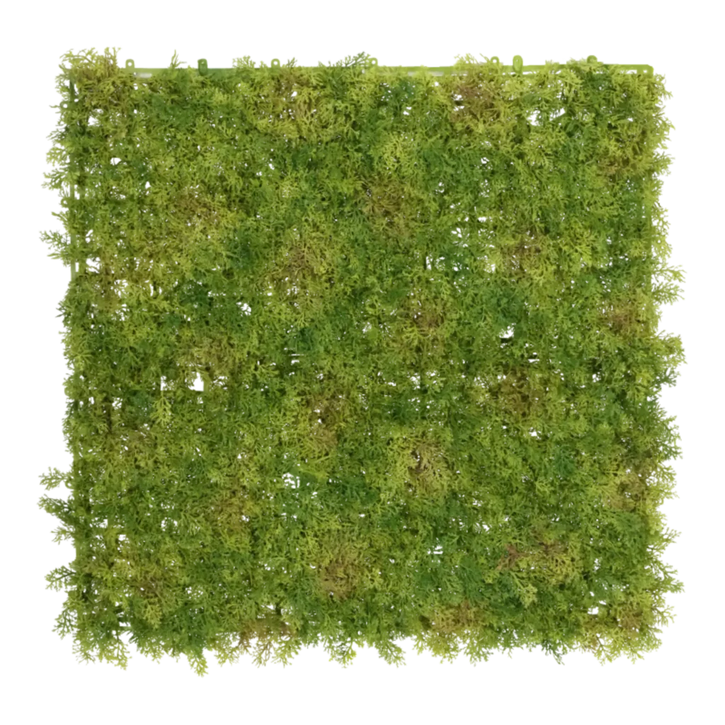 Kunstig Mosmåtte FR/UV 50 x 50 cm.