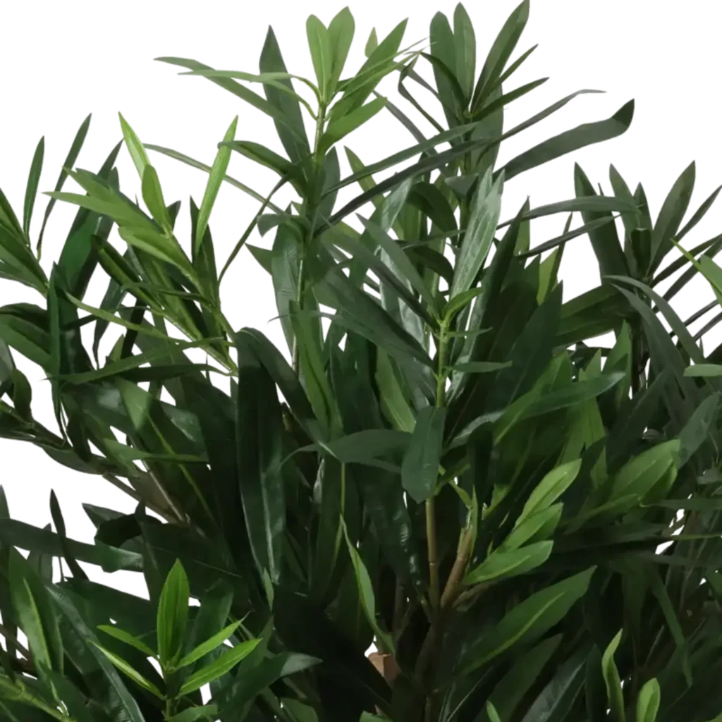Closeup af Kunstig Oleander Nerium H: 93 cm.