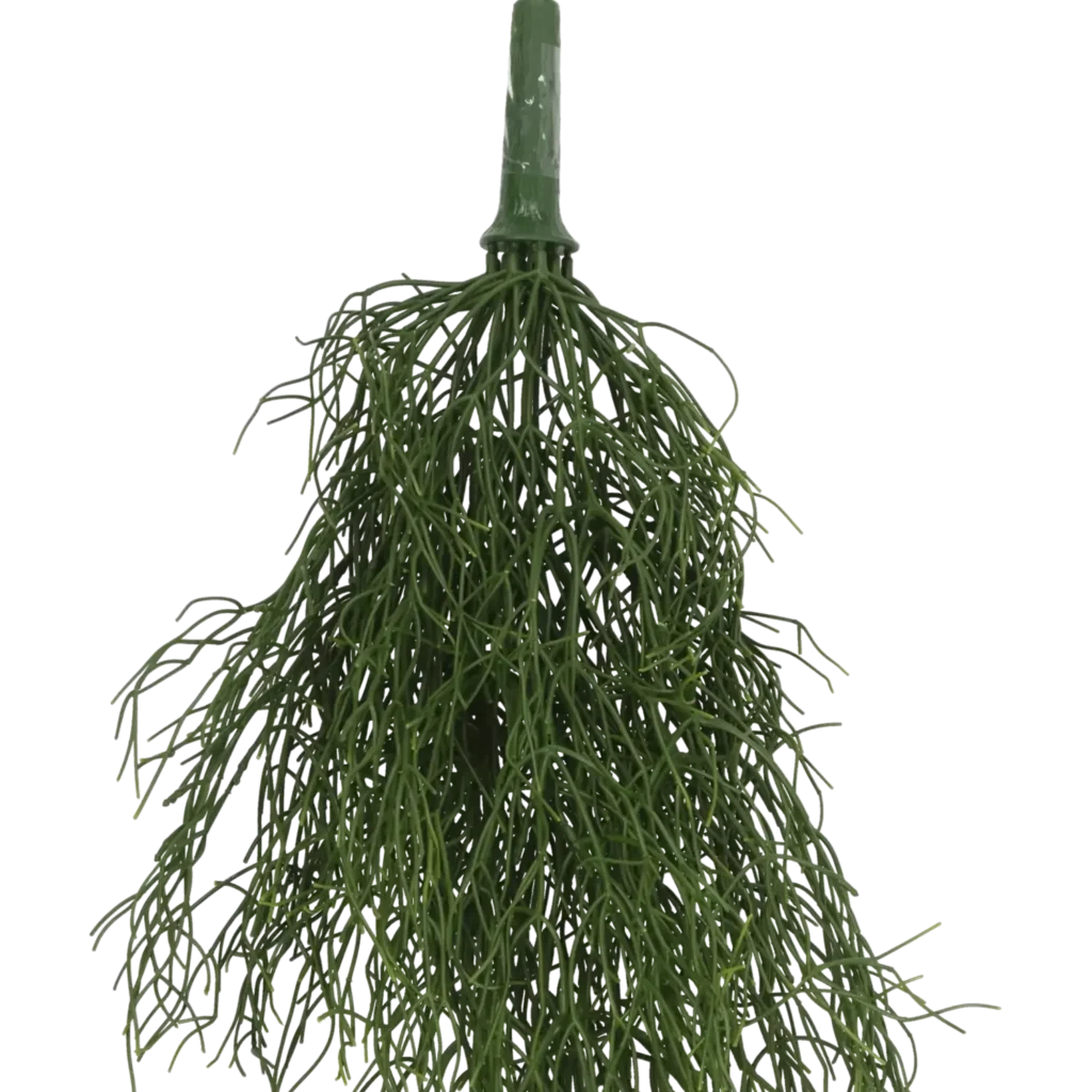 Closeup af Kunstig Rhipsalis hængeplante L: 75 cm.