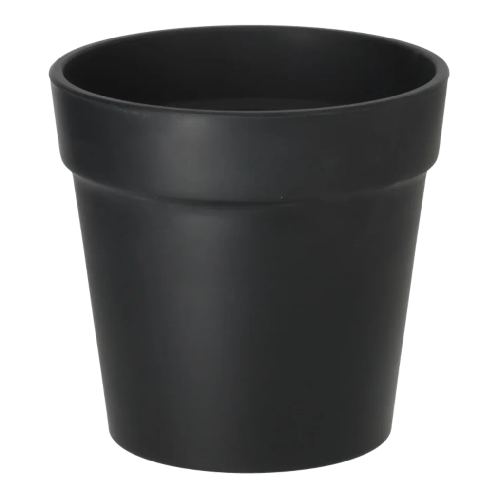Gummi potte rund L - H. 17 cm.