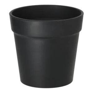 Gummi potte rund L - H. 17 cm.
