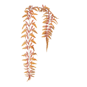 Kunstig bregne hængeplante - L: 55 cm.