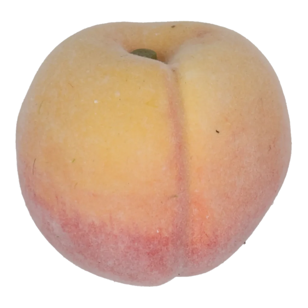 Kunstig Fersken L: 8 cm.