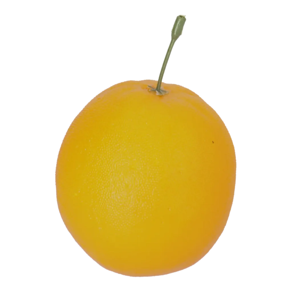 Kunstig Appelsin L: 8 cm.
