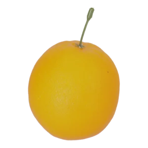 Kunstig Appelsin L: 8 cm.