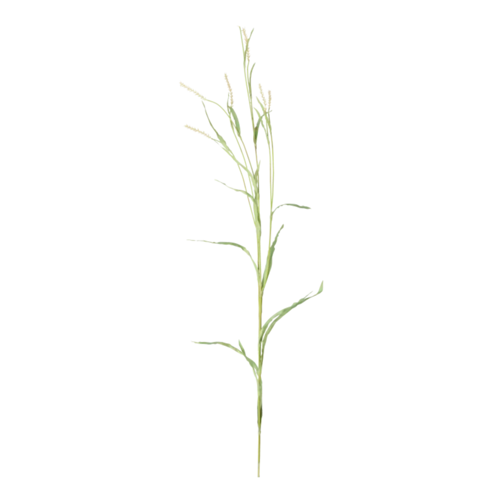 Kunstig græs stilk i grøn - L: 130 cm.