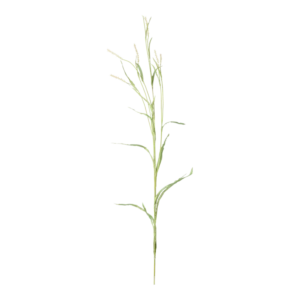 Kunstig græs stilk i grøn - L: 130 cm.