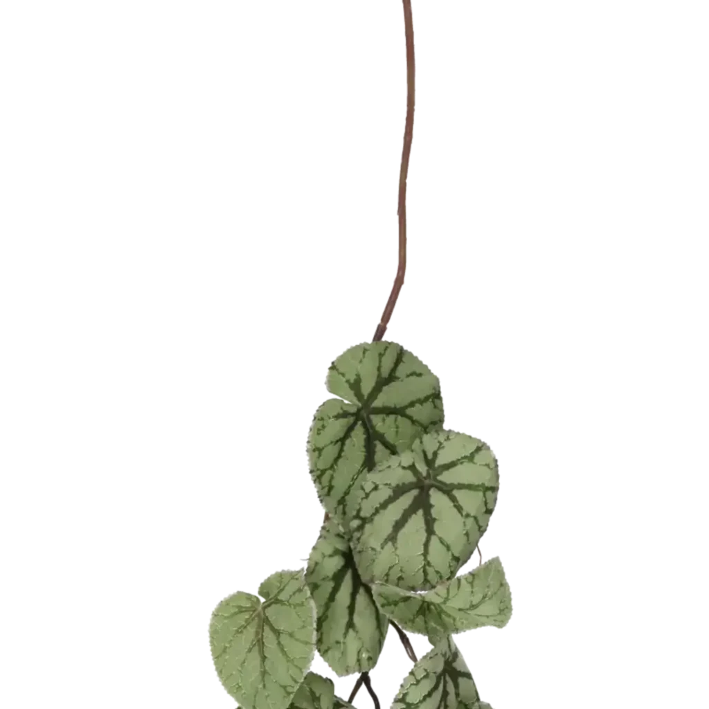 Closeup af Kunstig Begonia ranke L: 110 cm.