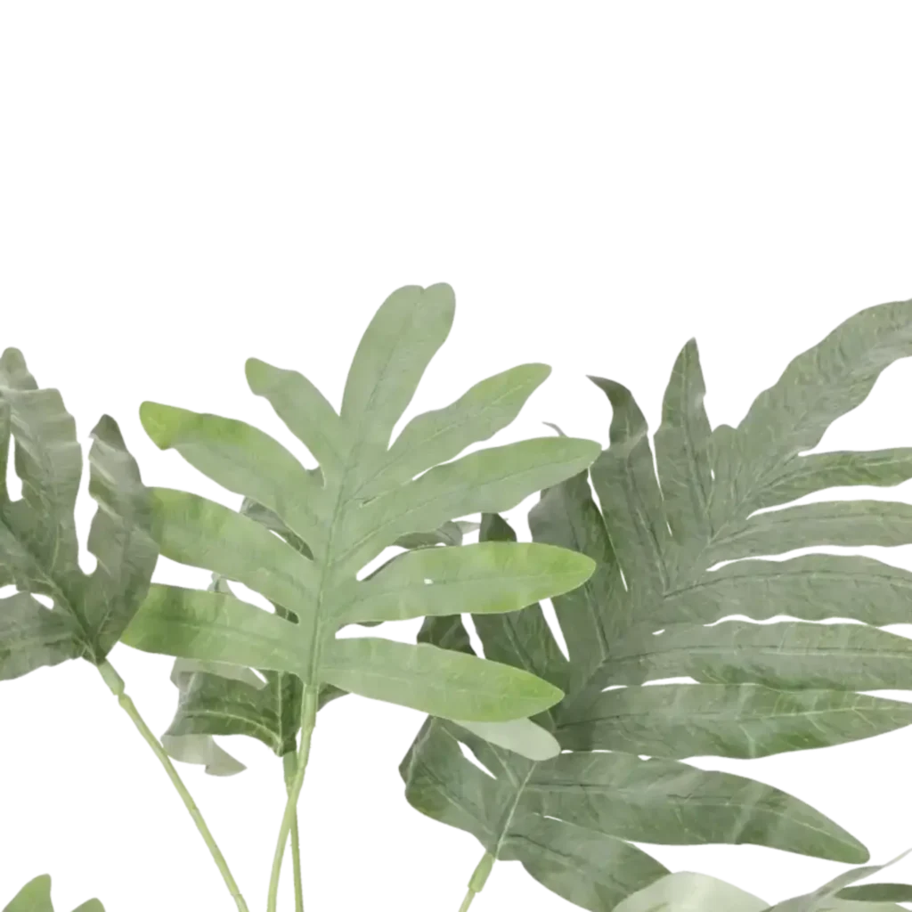 Closeup af Kunstig Bregne L: 67 cm.