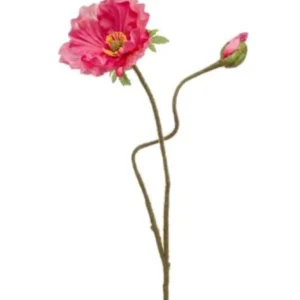 Kunstig Valmue L: 74 cm.