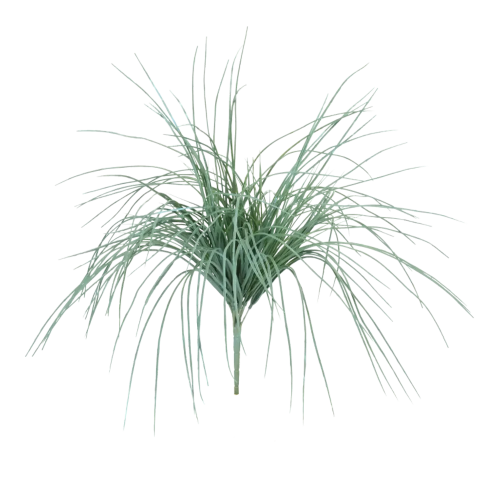 Kunstig carex græs busk - H: 30 cm.