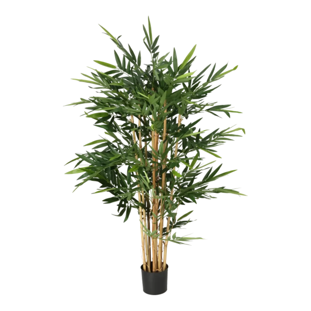 Kunstig Bambus H: 135 cm.