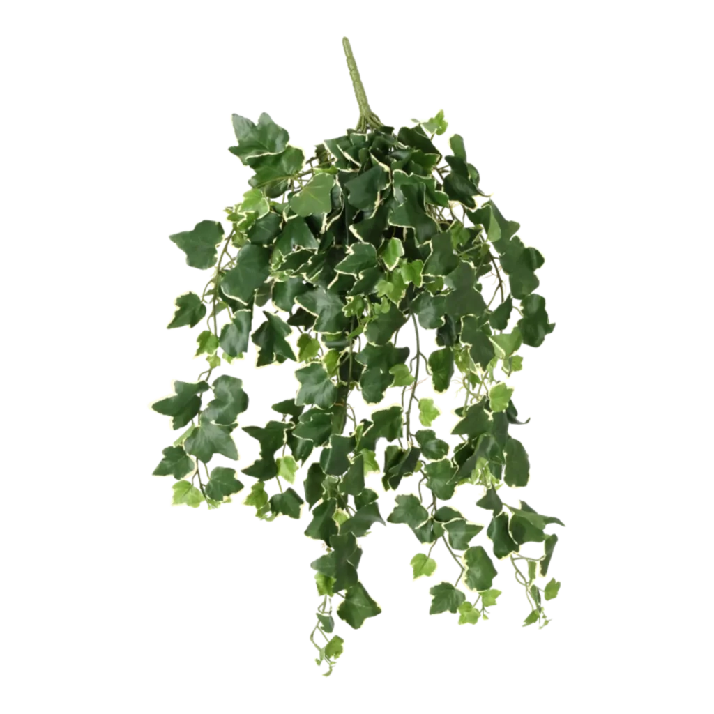 Kunstig efeu hængeplante - L: 75cm.