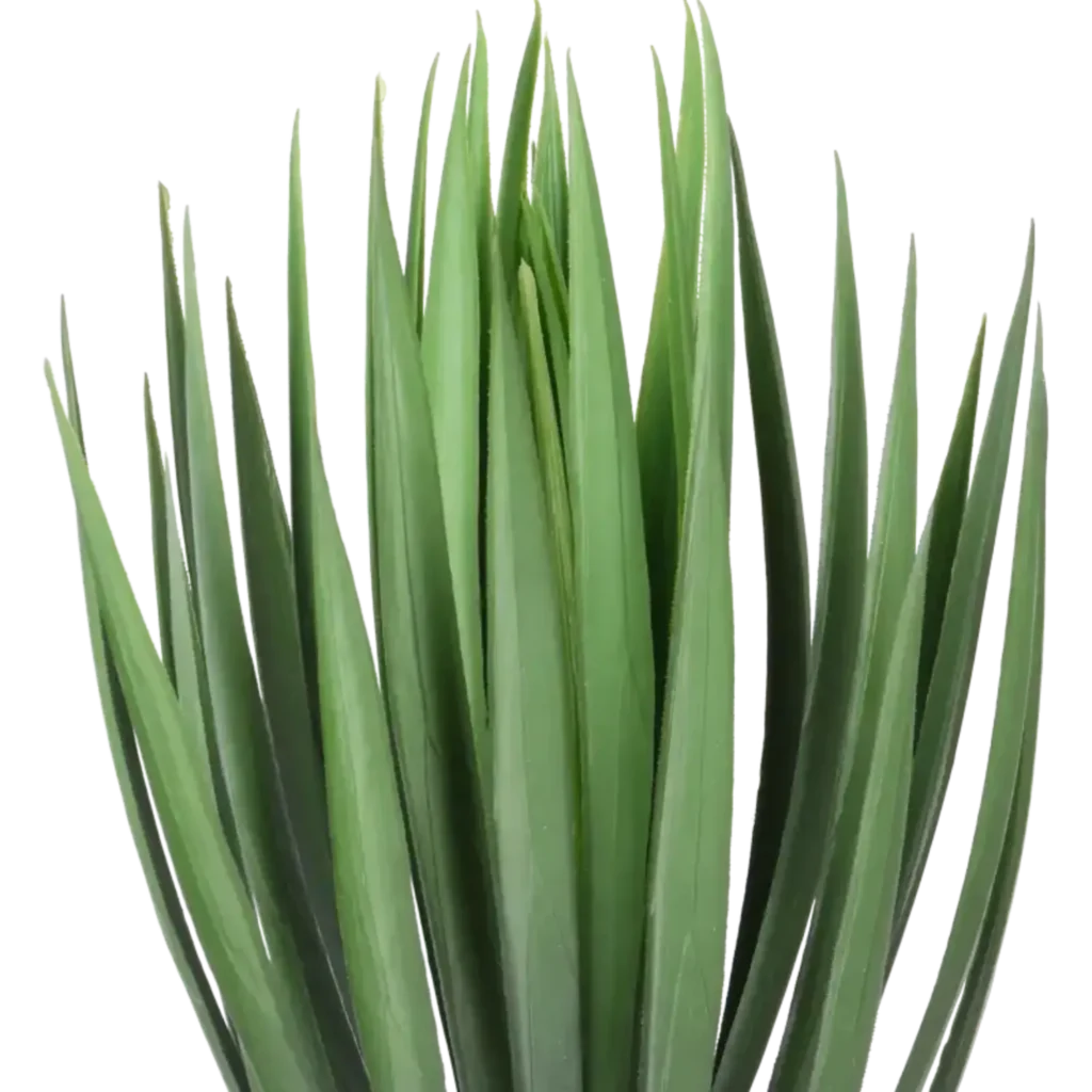 Closeup af Kunstig Yucca Baby palme H: 42 cm.