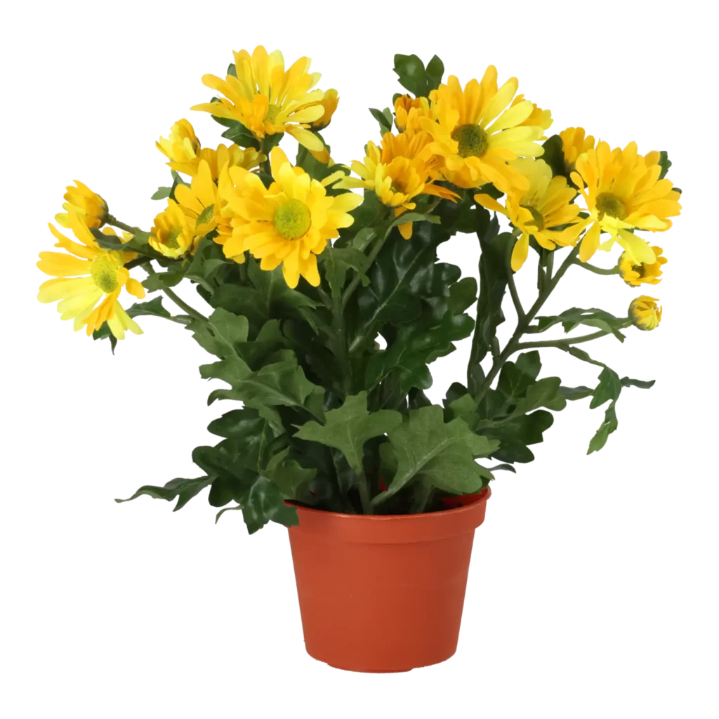 Kunstig Krysantemum H: 25 cm.