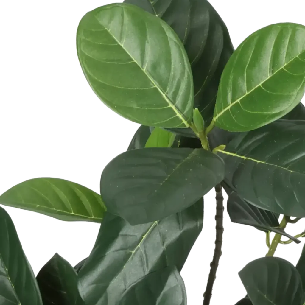 Closeup af Kunstig Artocarpus Integer H: 40 cm.